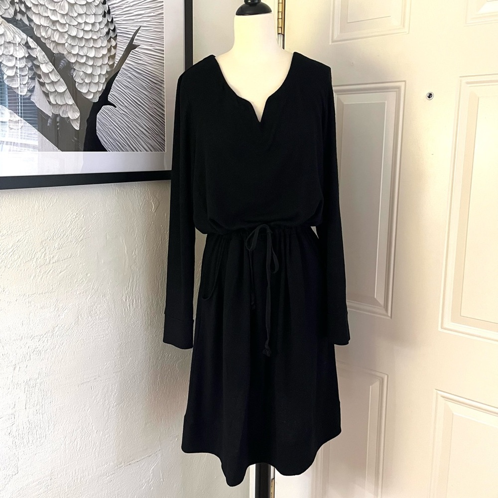 Soft Surroundings Black Casual Dress
